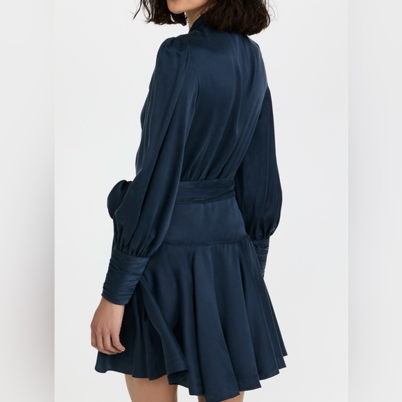 Zimmerman Silk Wrap mini dress 1 - Picture 2 of 6